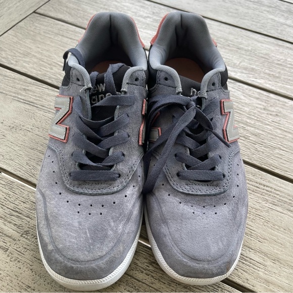 New Balance Numeric 288 Men's Gray Suede Leather Sneakers Size 8 - Picture 2 of 8